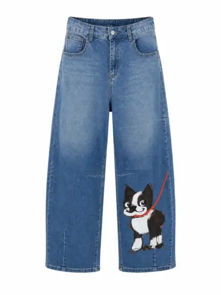 JEANS CON EMOJI PERRO