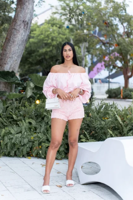 SET ROSADO TOP Y SHORT